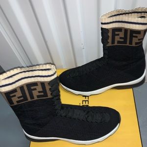 Fendi  Knit Booties